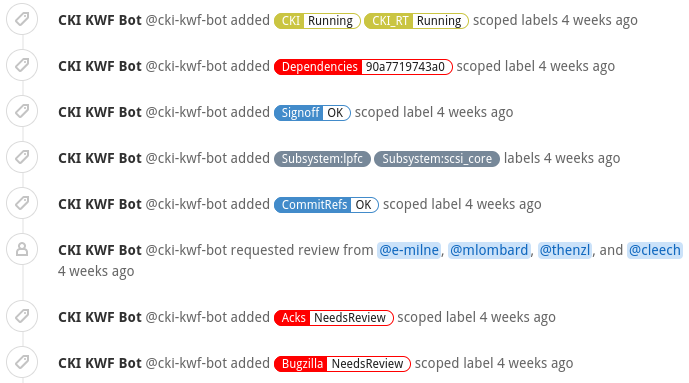 qsg bot activity